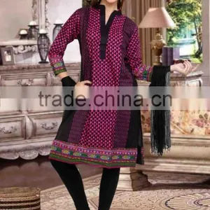 Cotton Kurti Designs for Women thumbnail-1