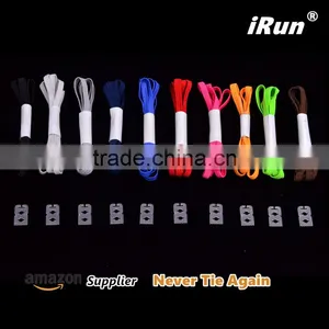 No Tie Elastic Stretch Shoelaces With 4 Anchors - 6mm 8mm Width Royal Blue Lazy Shoelaces - Accept Custom - Amazon Supplier thumbnail-5