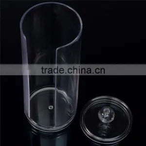 Brand New High Quality Transparent Round Container Storage Case Make up Cotton/Pad Bo Nail Art Remover Paper Wip 176.8cm thumbnail-5