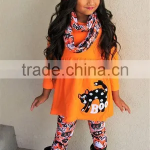 Soft Cotton Polka Dots Halloween Girl Outfits thumbnail-4