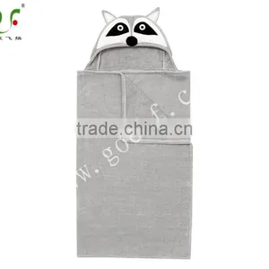 100% Cotton Children Hooded Towels thumbnail-1