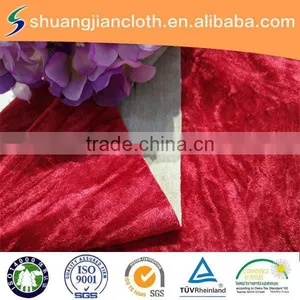 Dyed Crushed Velour Fabric thumbnail-1