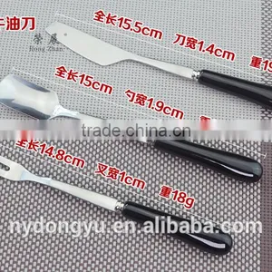 Pink Porcelain Handle Stainless Steel Knife Fork Spoon Tableware/daoq Fork Knife Spoon Cultery /fancy Dining Tableware thumbnail-2