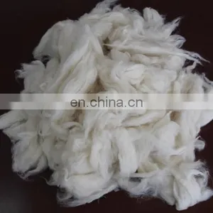 Chinese Raw Sheep Wool Open Tops Natrual White Made in China thumbnail-2