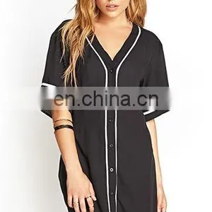 Baseball Jersey Outfits, Baseball Jersey Baseball Tee Button, Jersey Fashion thumbnail-1