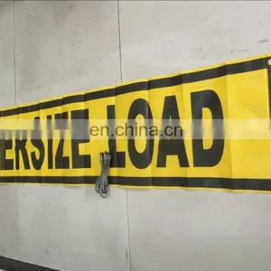 18"X84''with Grommets,9oz Vinly Coated Polyester Banner Has ''oversize Load'' on on One Side thumbnail-1