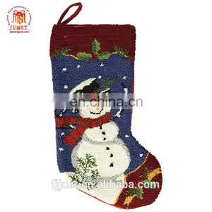 Home Decoration Personalised Cute Woollen Santa Stocking thumbnail-1