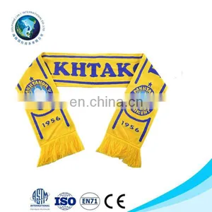 2016 Best Selling Custom Football Knitted Scarves thumbnail-5