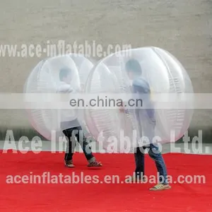 Stock ! Inflatable Transparent Body Zorb Soccer Ball People Zorbing Inside Ball thumbnail-2