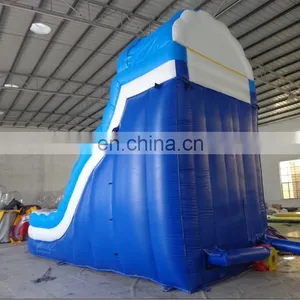 Curve Inflatable Water Slide With Pool thumbnail-2