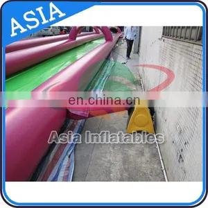 Summer Fun Water Slide City / Giant Inflatable Water Slide For Big Party On Street thumbnail-3