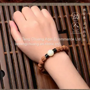 Nepal Small Diamond Bracelets Vajra Bodhi Men Wenwan Lap Beads Bracelets Pu Tizi Retro Bracelet thumbnail-2