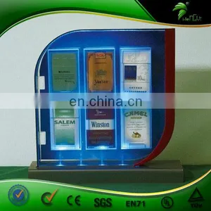 High Quality Acrylic Picture Photo Frame With LED Light For Display Stand thumbnail-1