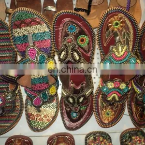 BEADED WORK NEW EMBRODIERY MIX MODELS SHOES PACK OF 50 PAIRS thumbnail-2