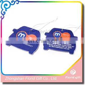 Custom Shape Label Printing Paper Hanging Car Air Freshener thumbnail-3