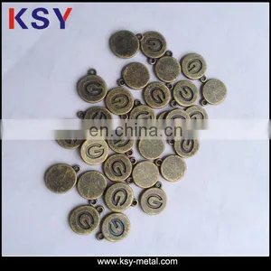 Engraved Small Bulk Metal Charm thumbnail-1
