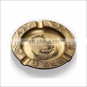 Heart Shape Men Cigar Metal Ashtray for Smoking Custom thumbnail-2
