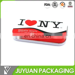 Custom Decoration Rectangular Empty Metal Candy Tin Cans Manufacturer thumbnail-1
