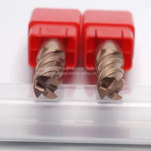 High Precision Solid Carbide End Mills for Steel 4Flutes Diameter 1-20mm High Precision Cutting Tools thumbnail-2