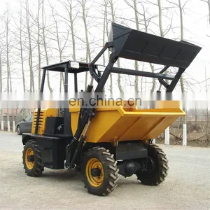 2.0 Ton Mini Loader With Quick Hitch Hydraulic Joystick Wheel Loader Factory thumbnail-1