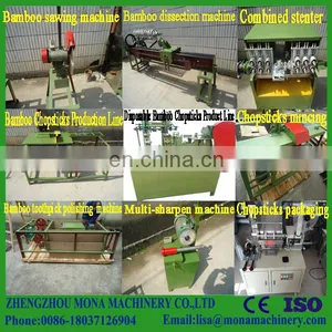 Hight Quantity Disposable Disposable Bamboo Chopsticks With Two Tips 210mm Bulk Bamboo Chopsticks Efficient Production Line thumbnail-2