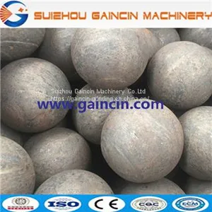 Grinding Media Rolled Steel Balls, Grinding Media Milling Steel Balls, Forged Steel Grinding Media Balls thumbnail-4