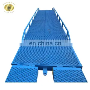 7LYQ Shandong SevenLift Mobile Hydraulic Manual Truck Container Loading Platform Ramps for Trailers thumbnail-1