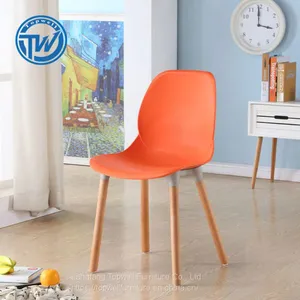 DC-6061M Topwell Colorful Palstic Chair Dinnig Chair Leisure Chair thumbnail-2