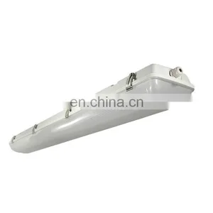 DLC 150LM/W IP65 Dustproof Waterproof 0-10v Batten in Ceiling Led Tri-proof Lights 50W thumbnail-1