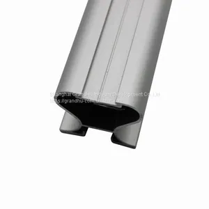 Wardrobe Sliding Door Track Profile Aluminium Stile Vertical Handle thumbnail-4