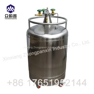 Low Price 240L YDZ-240 Self-pressurized Liquid Nitrogen Tank for Ice Cream Making thumbnail-2