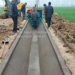 Машина для формирования каналов водного хозяйства в Баойинге Машина для бестонной формования каналов водного хозяйства Машина для формирования каналов водного хозяйства с бесконтактной пленкой thumbnail-4