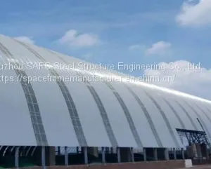 Steel Space Frame Structure Barrel Coal Storage Project for Zhongxin Iron and Steel Co., Ltd. thumbnail-5