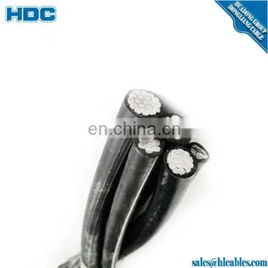ALUMINUM TRIPLEX CABLE # 4, ALUMINUM CONDUCTORS GRADE EC 1350 WITH LDPE (LOW DENSITY POLYETHYLENE) thumbnail-2