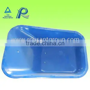 OEM Avaliable Poly Wheel Barrow Tray Size 5CU.FT thumbnail-1