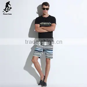 China Factory Wholesale 100% Polyester V-neck T-shirt thumbnail-1
