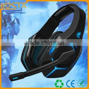2016 Best Selling 7.1 Channel Vibrated Unique Style Gaming Headsets With Lazer Logo thumbnail-2