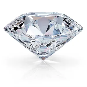 Loose Gemstone 2.0ct Diamond White D Color VVS1 Excellent Cut 3EX Round Brilliant Moissanite With Certificate thumbnail-1