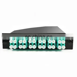 OS2 OM3 OM4 12 24 36 Fiber Optic MTP MPO LC Cassette Module thumbnail-2
