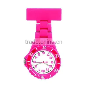 2015 Hot Sale Many Colors Plastic Nurse Watch for Wholesale thumbnail-2