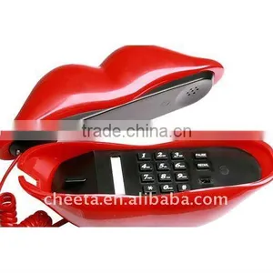 Rhinestone Plastic Lips Telephone thumbnail-1