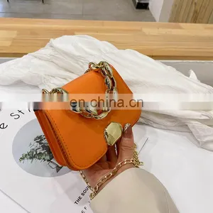 Ins Purses 2021 Candy Color Square Bags Shoulder Crossbody Chain Handbags For Women Jelly Purse And Handbags thumbnail-2