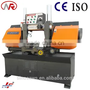 Cutting Sheet Cover Metal Straight Cutting Horizontal Press Band Cutter Wood Cutting Band Saw Machine thumbnail-1