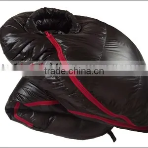 Adult Luxury Goose Down Mummy Sleeping Bag for Cold Weather thumbnail-2