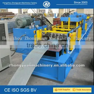 Pre Cut Z Purlin Machine With Punching Device thumbnail-1