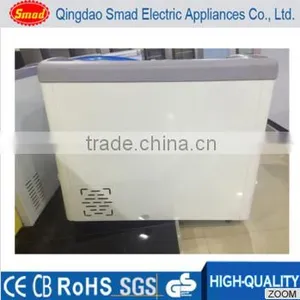 Ice Cream Chest Showcase With Glass Door And ETL Certificate,Curved Glass Door Ice Cream Freezer thumbnail-3