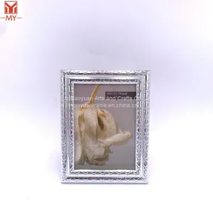 Creative Wedding Simple Photo Frame PS Plastic Silver Antique Photo Frame thumbnail-2