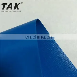 NFPA 701 Flame Retardant 10 oz Pvc Tarpaulin Vinyl Coated Polyester Panama Weave Tarpaulin thumbnail-3