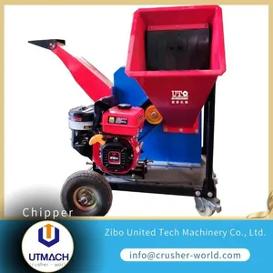 Gasoline Engine Wood Chipping Machine Supplier thumbnail-1