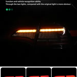 Tesla Model 3 Model Y Car LED Tail Light Taillight Rear Running Light Brake Reverse Lamp thumbnail-5